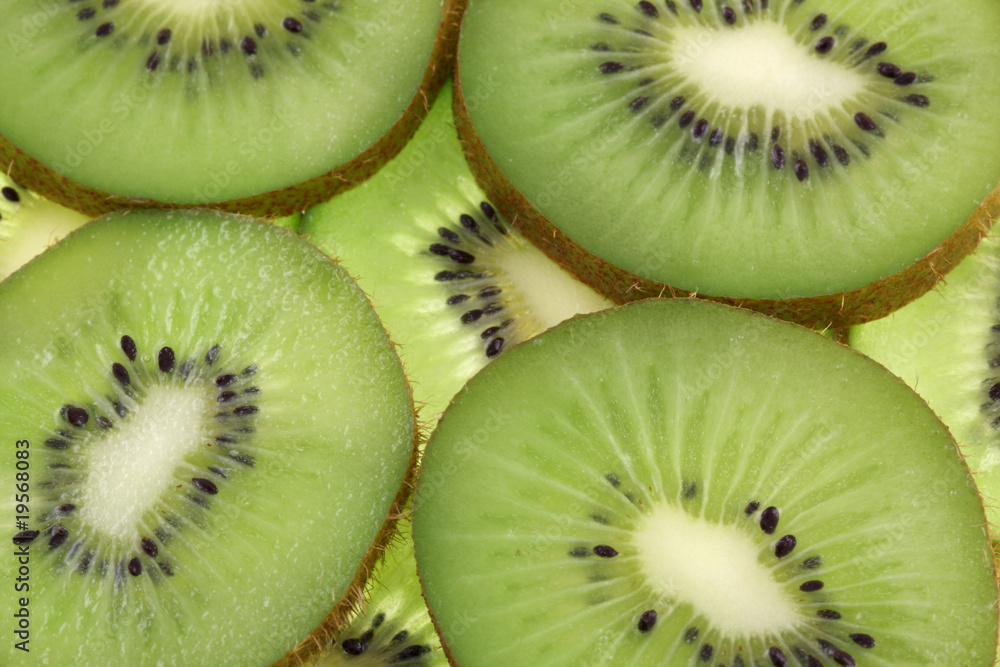 rondelles kiwi