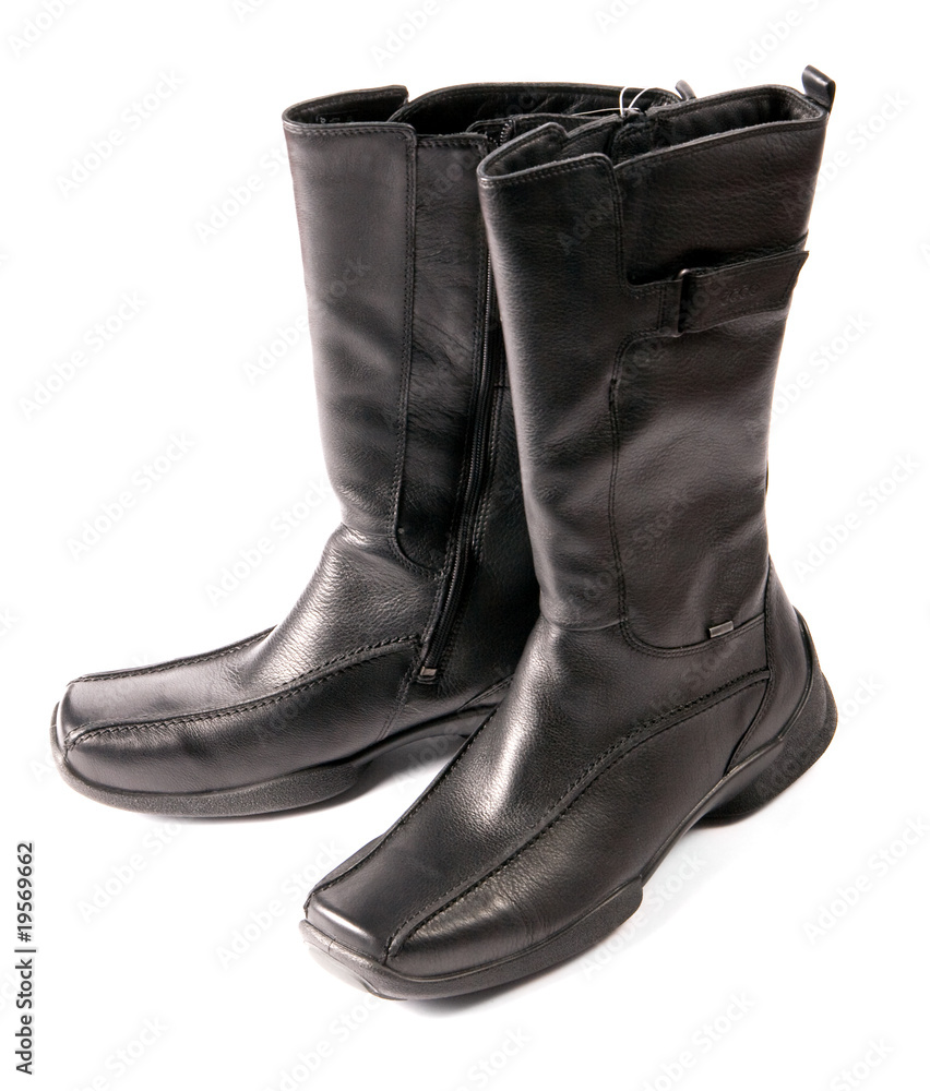 Modern winter female boots