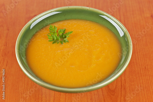 Cream of carrot soup