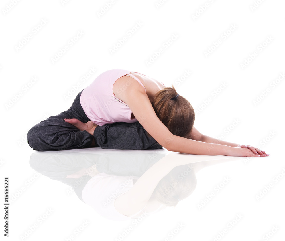 Young woman meditating Young woman meditating
