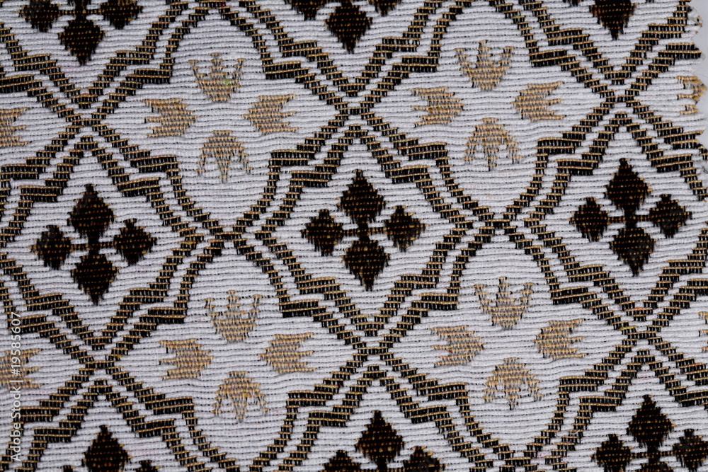 Close-up fabric textile texture to background Close-up fabric textile texture to background