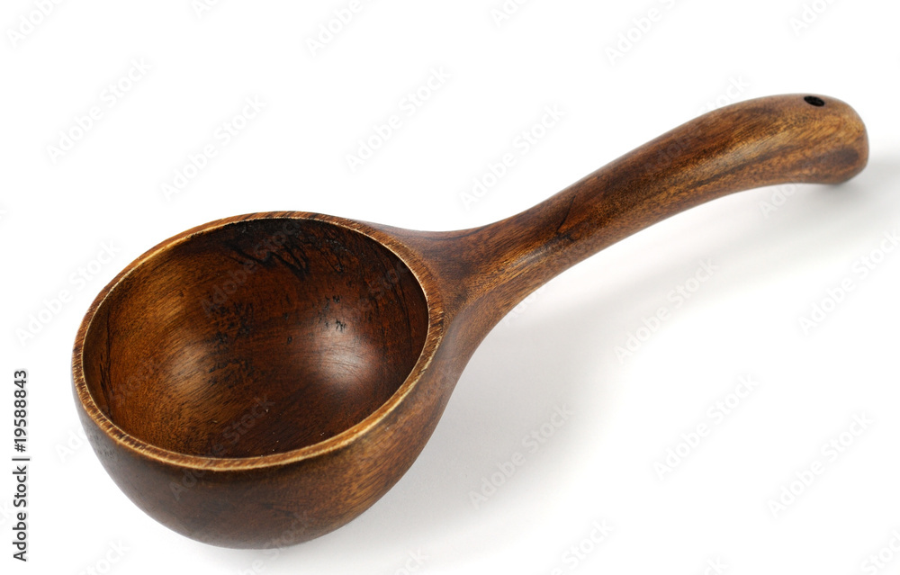 big wooden spoon