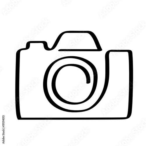 vector icon of camera
