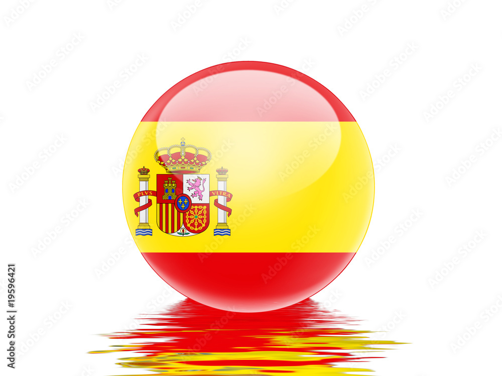 Obraz premium bandeira da Espanha