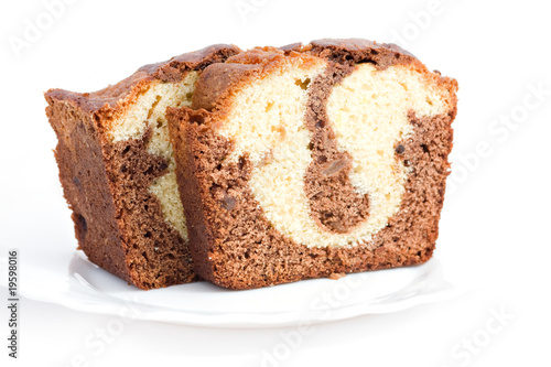 marble cake bake sweet dessert slice