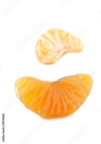 Parts of tangerine