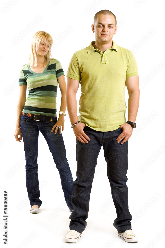 woman checking out a man woman checking out a man