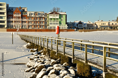 Wyk im Schnee