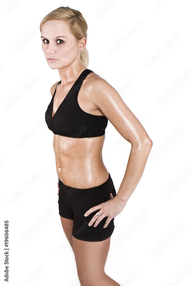 Fototapeta premium fitness woman
