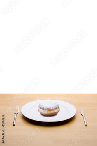 Teller mit Berliner
