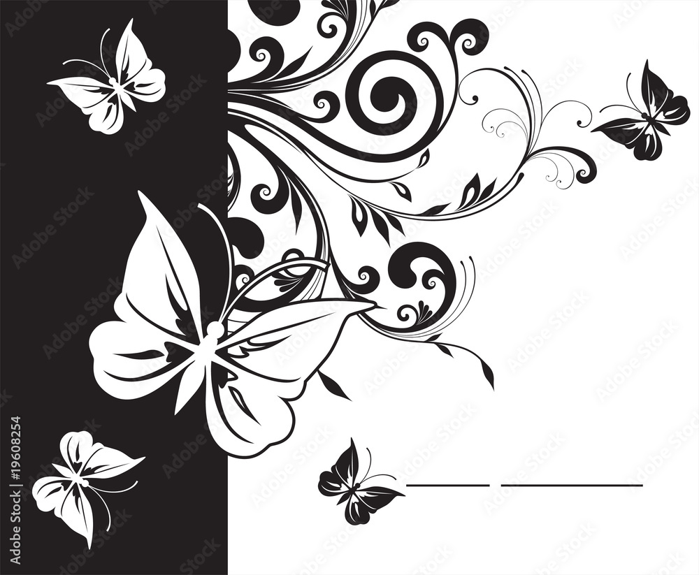 Fototapeta premium Flowers background