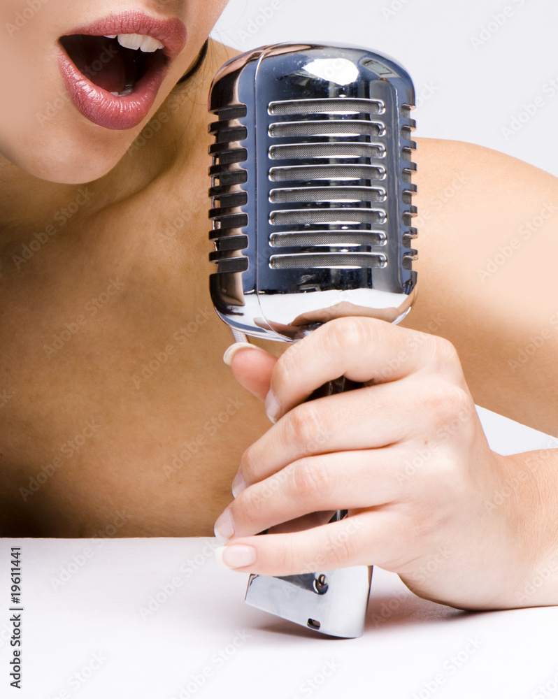 Naklejka premium Music star