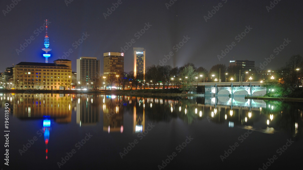 Lombardsbrücke und Telemichel Lombardsbrücke und Telemichel
