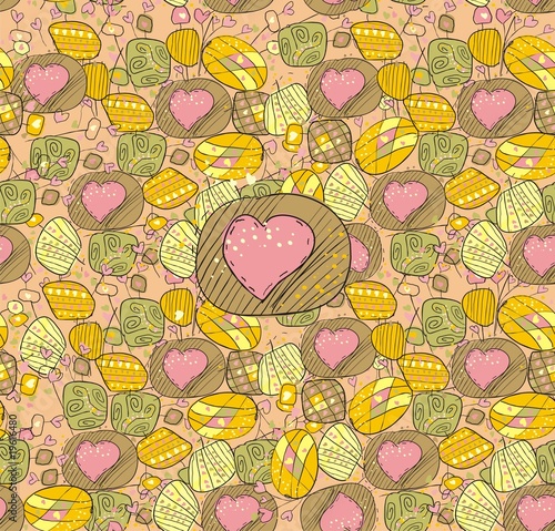 drawn heart