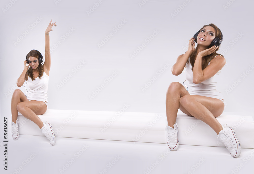 Obraz premium sexy dj