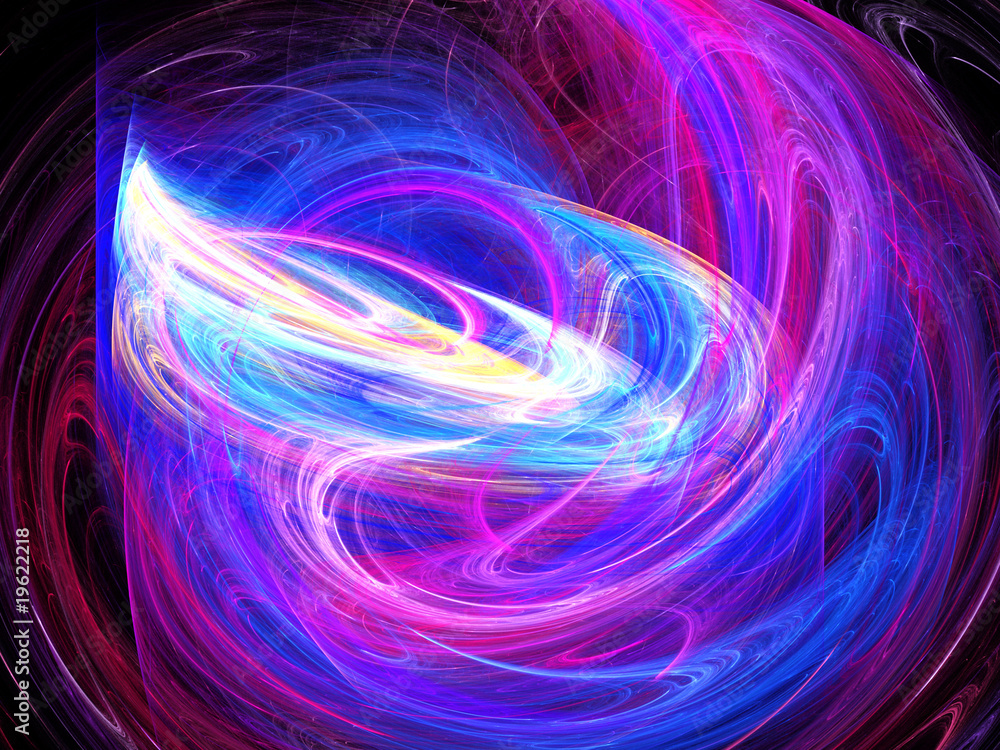 Abstract blue red chaos Abstract blue red chaos