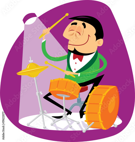 Jazz drummer