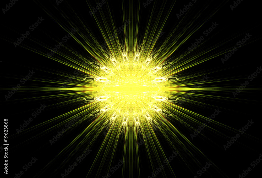 Abstract bright sun Abstract bright sun