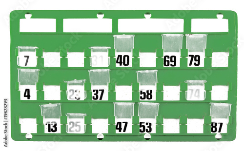 Cartella per Bingo 4 01 10