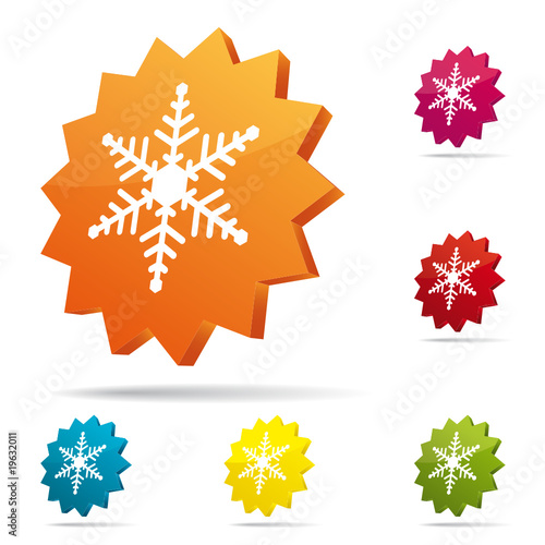Snowflake icons