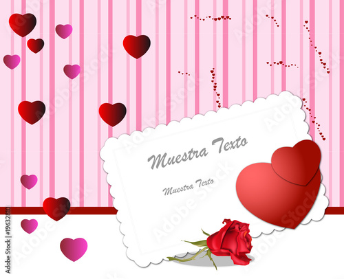 Tarjeta Corazones_S/V