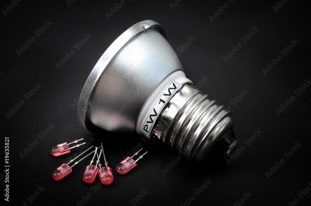 Led light bulb and light emitting diode Led light bulb and light emitting diode