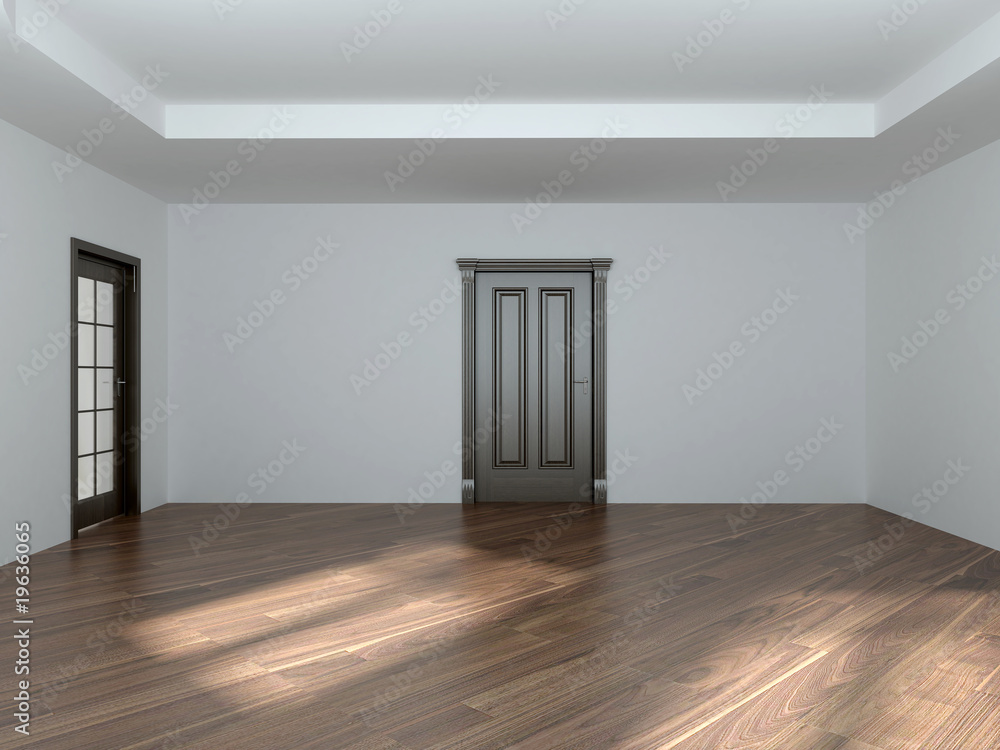 Obraz premium Empty interior