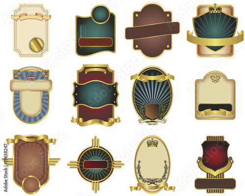 12 Customizable Vector Label Templates