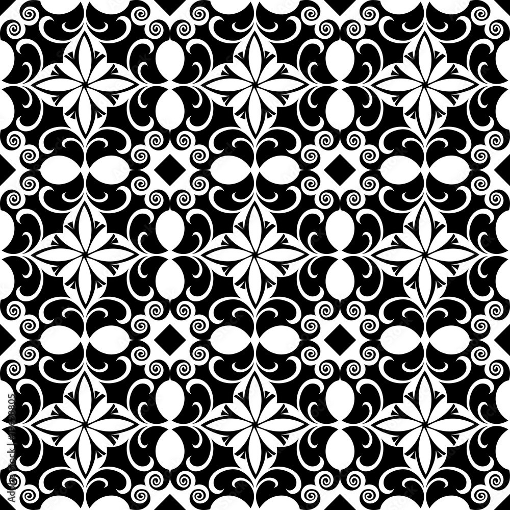 Fototapeta premium seamless repeating vector pattern