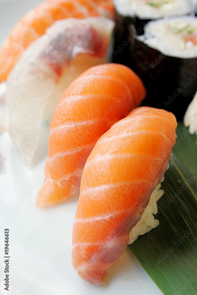 sushi, japanese daily food