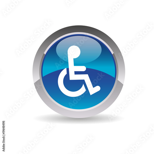 Picto handicapé - Handicap button