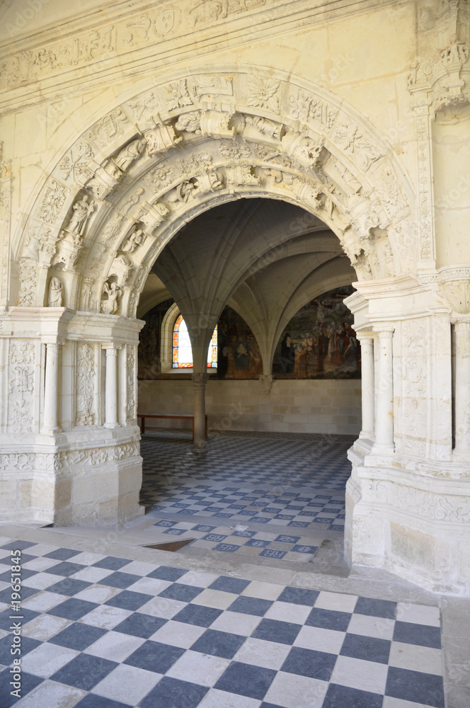 Salle capitulaire, Abbaye de Fontevraud