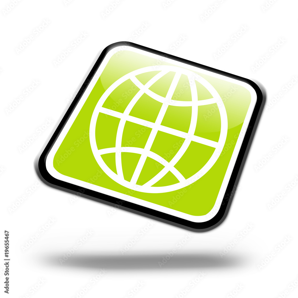 Illustration of a internet button Illustration of a internet button