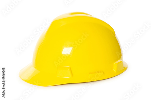 Wallpaper Mural Hard hat isolated on the white background Torontodigital.ca