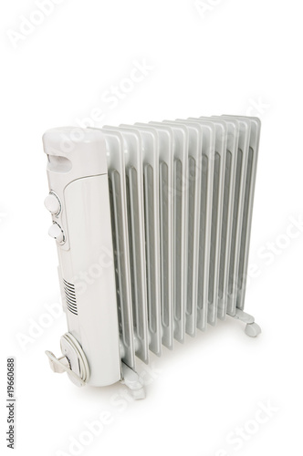 Wallpaper Mural Oil radiator isolated on the white background Torontodigital.ca