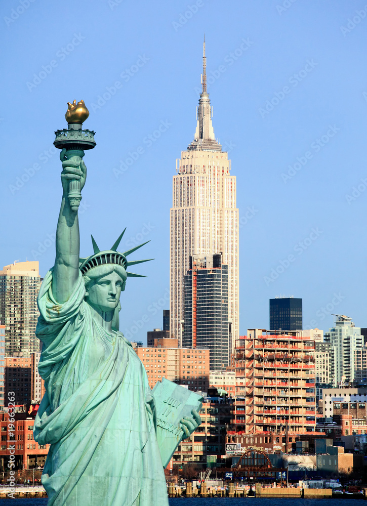 Obraz premium The New York City midtown skyline