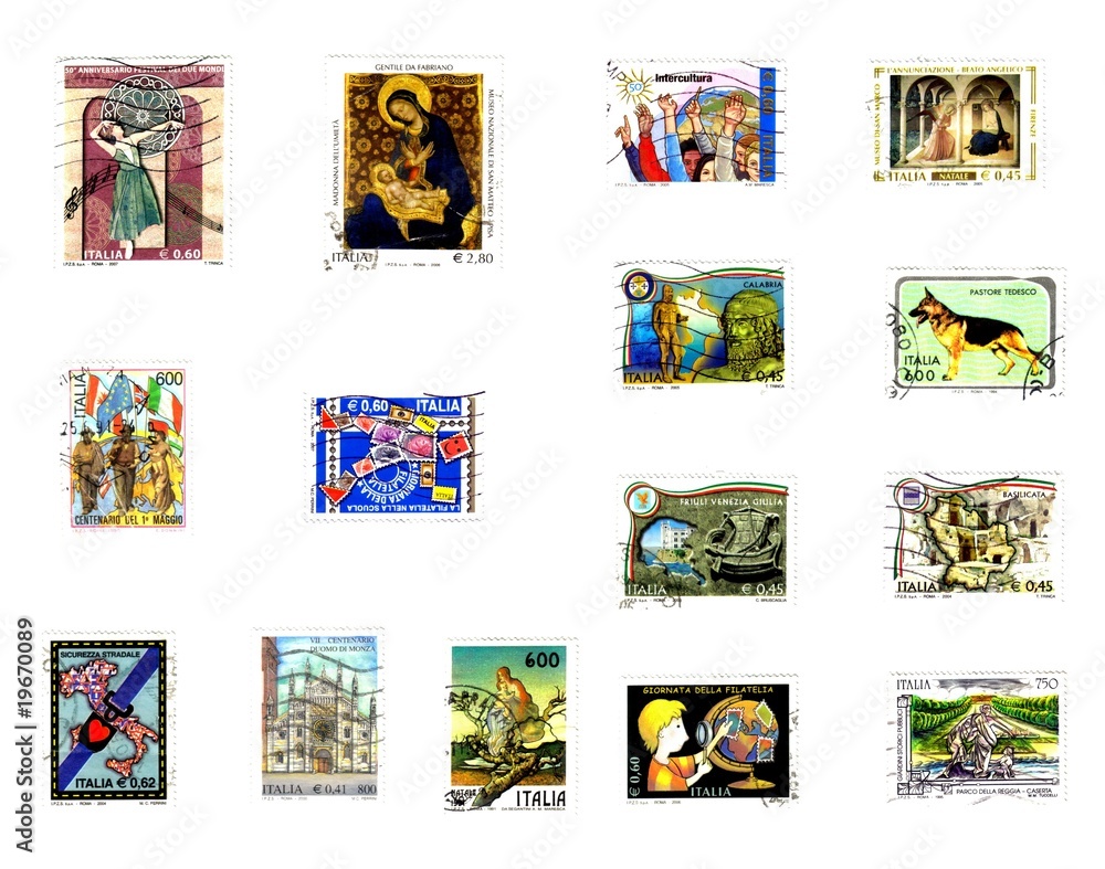 italian postage stamps