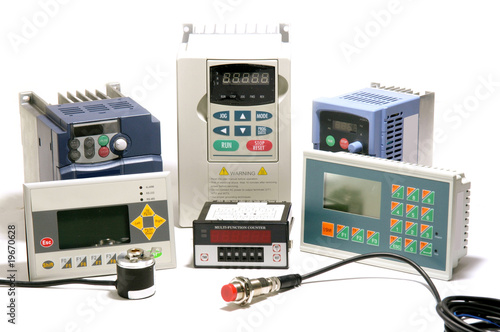 Industrial frequency inverters, encoders and counters