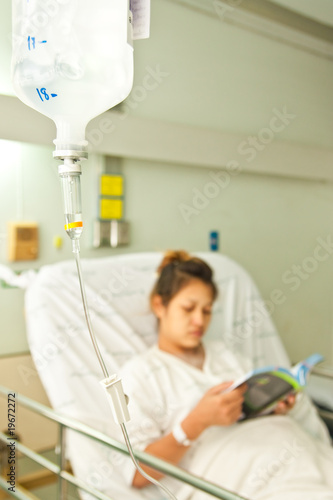 Patient in hospital