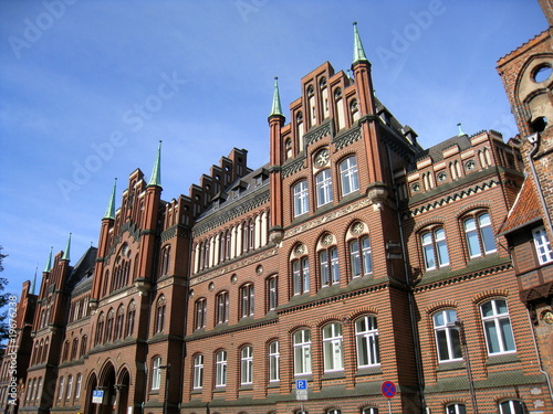 immeubles anciens à Lübeck