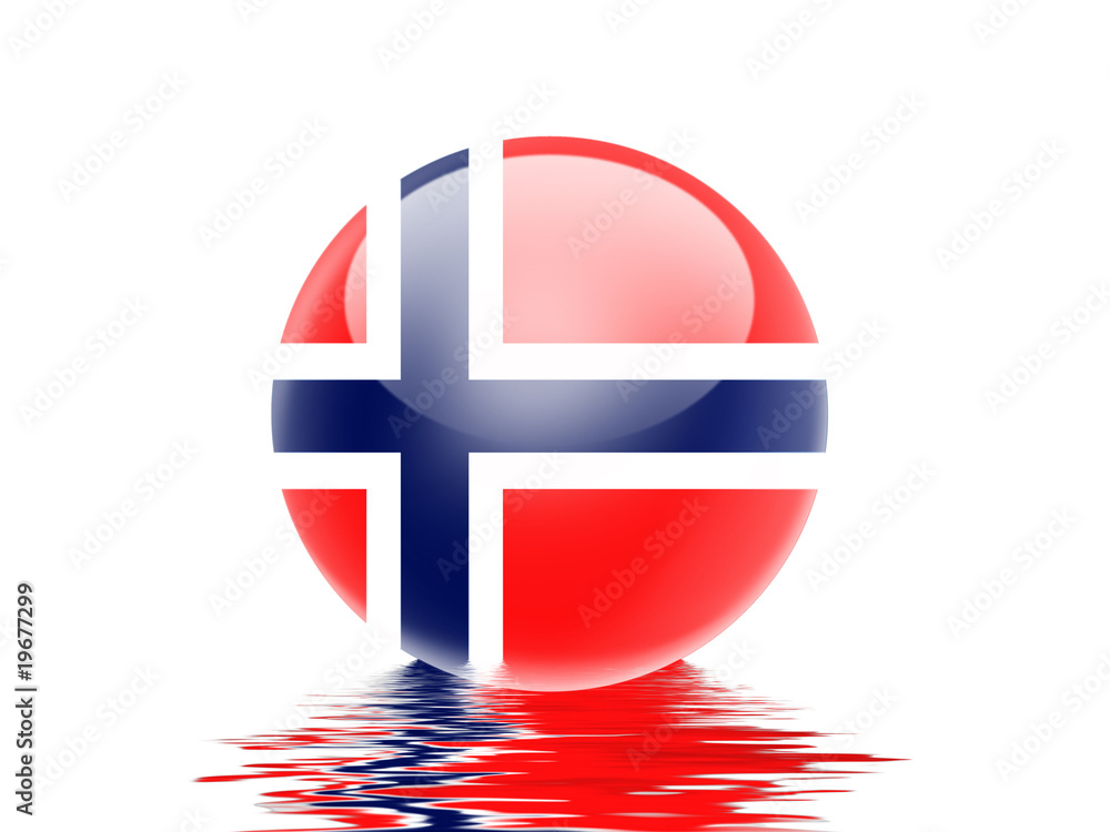 Obraz premium bandeira da Noruega