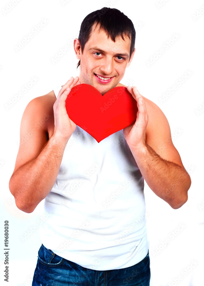 man with a heart man with a heart
