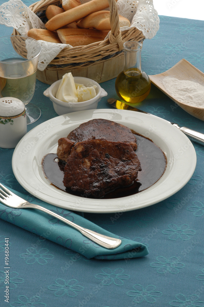 Scaloppine di maiale all aceto balsamico - Emilia Romagna Scaloppine di maiale all aceto balsamico - Emilia Romagna