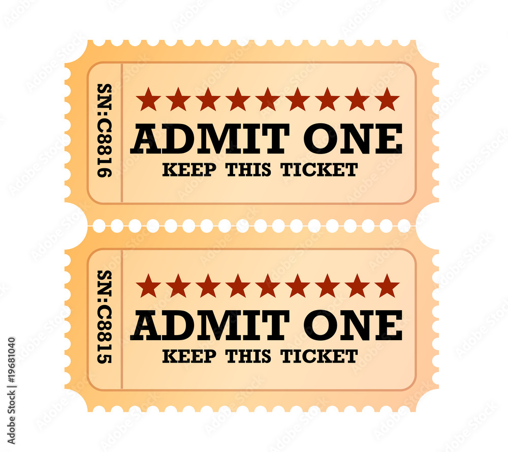 vector theatre or concert tickets