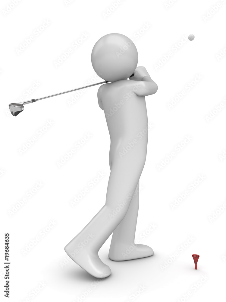 Golfman's stroke