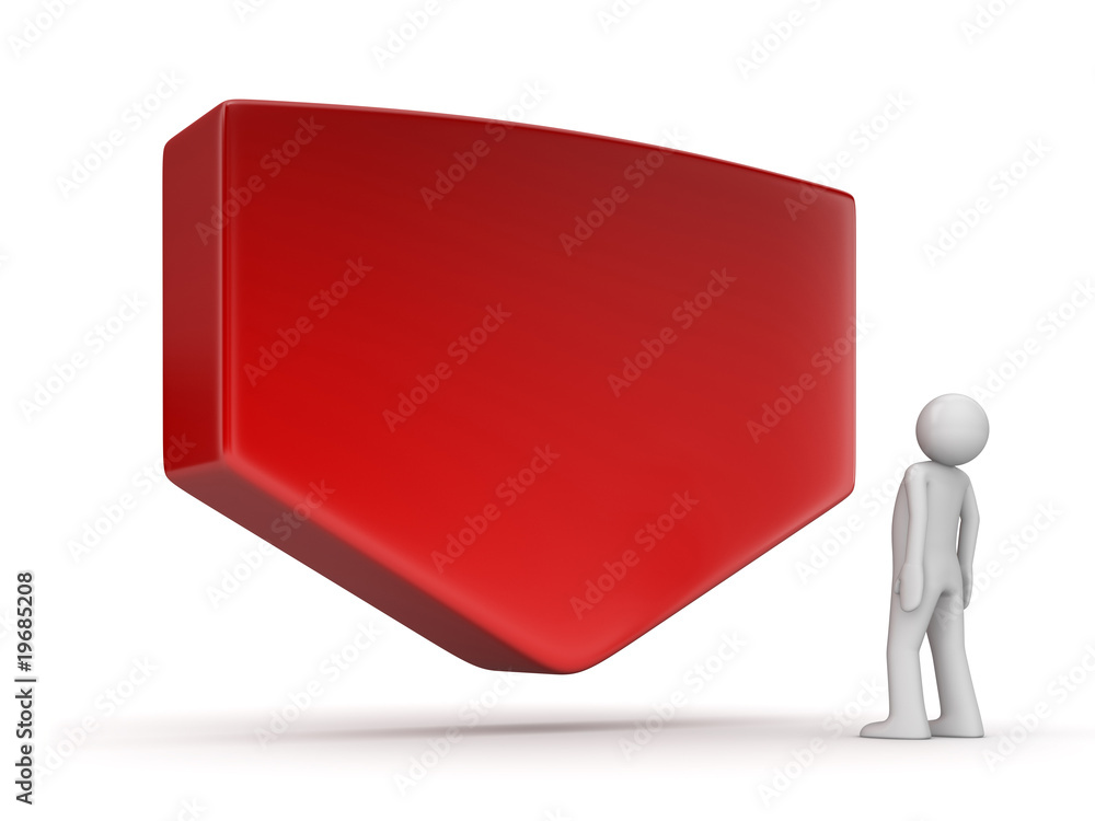 Copyspaces series (3d isolated character) Copyspaces series (3d isolated character)