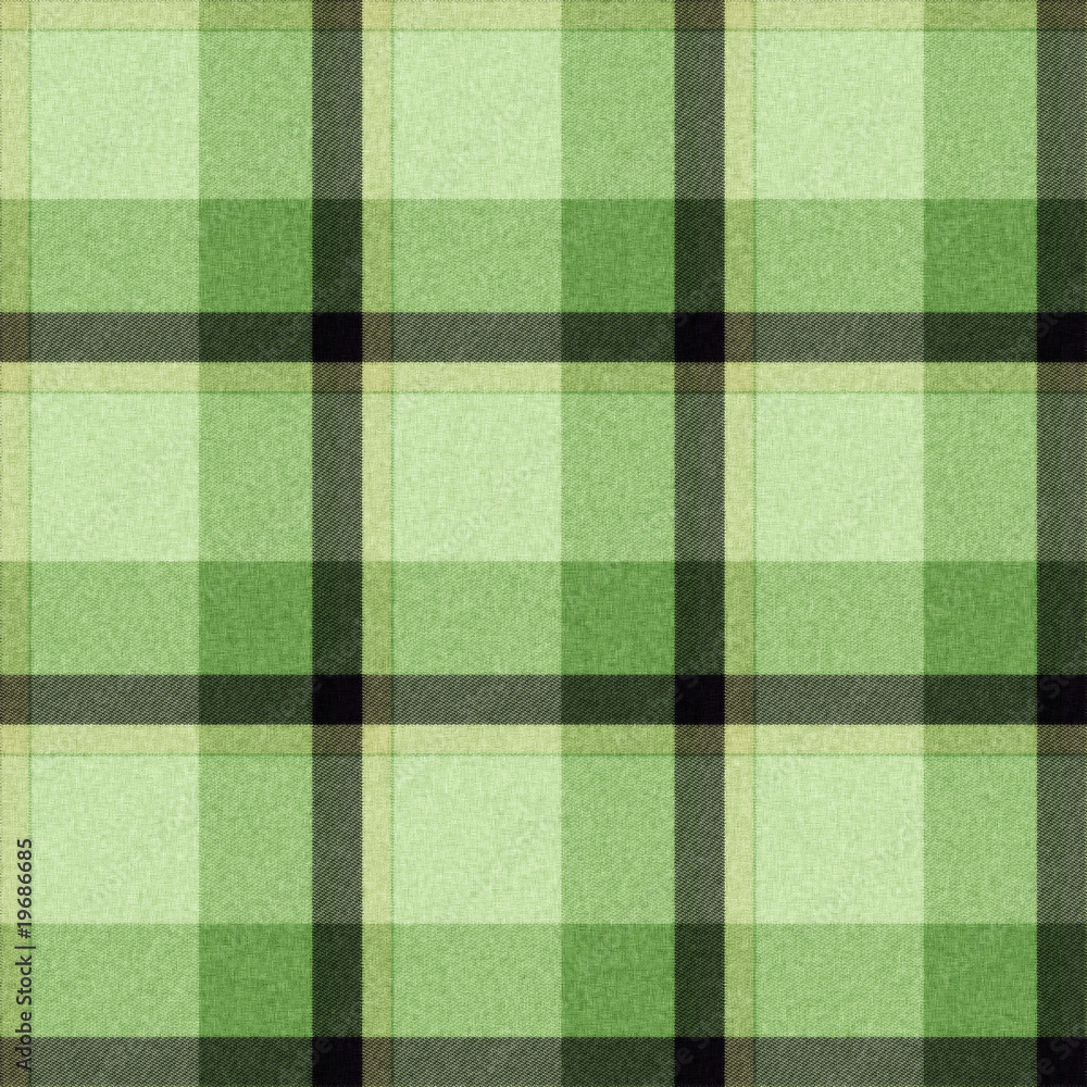 Realistic seamless tartan or plaid texture with visible threads Realistic seamless tartan or plaid texture with visible threads