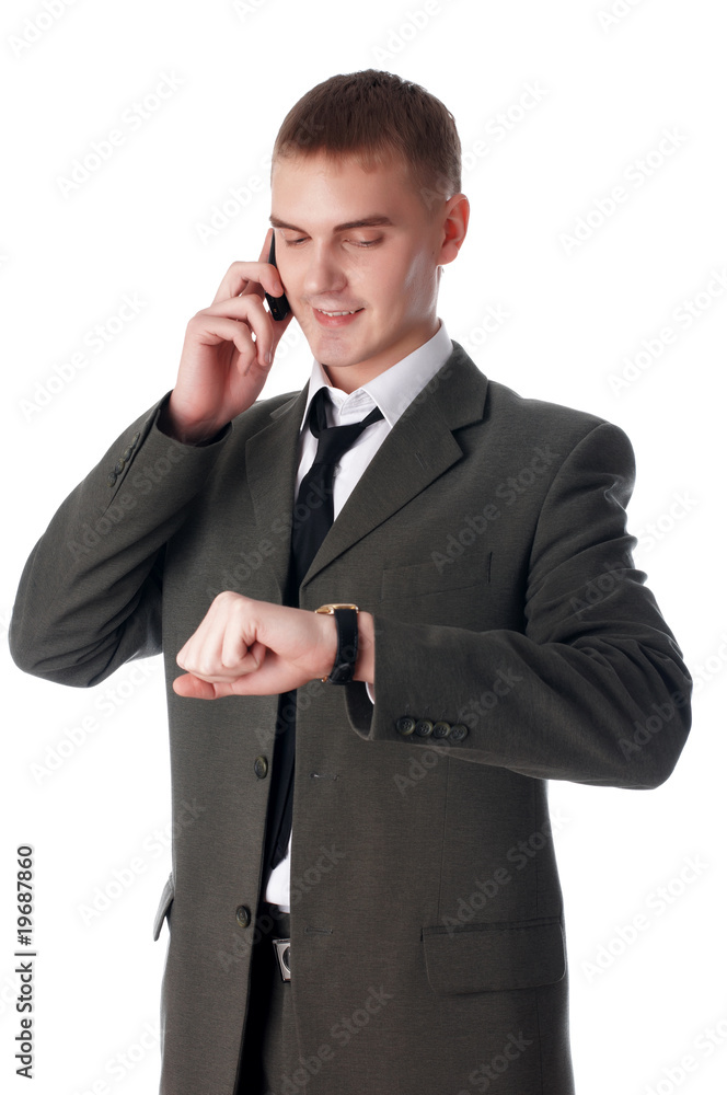 The young successful businessman The young successful businessman
