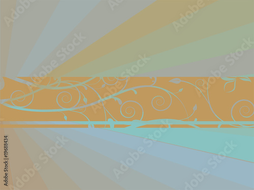 Abstrakter floraler Hintergrund