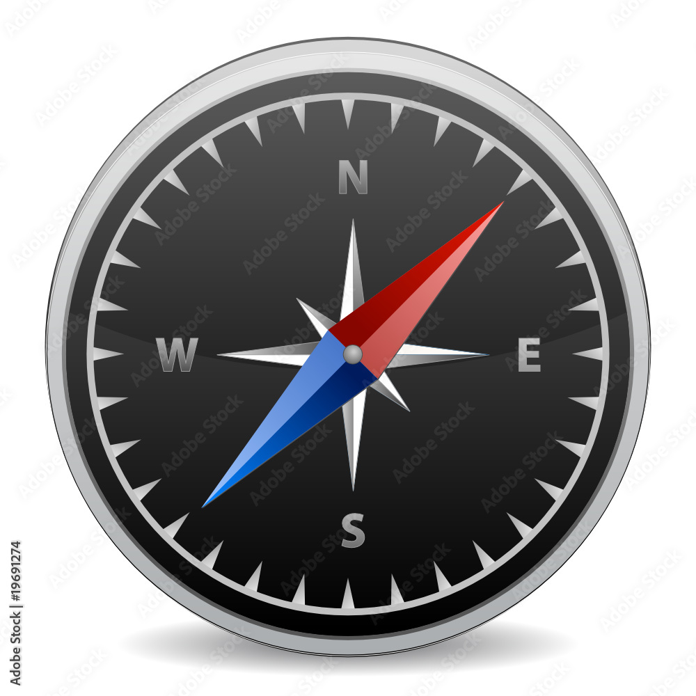 3d compass in vector mode, lost and find 3d compass in vector mode, lost and find
